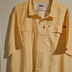 Eddie Bauer Yellow Lightweight Shirt Jacket